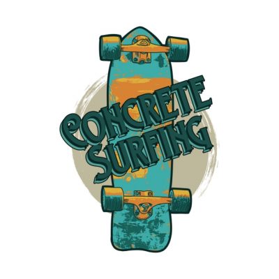 Concrete Surfing Tapestry Official Skateboard Merch