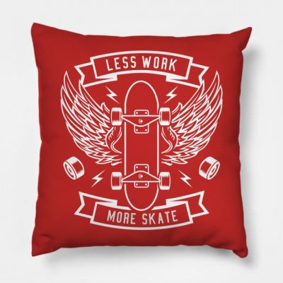 Possessed To Skate Throw Pillow Official Skateboard Merch