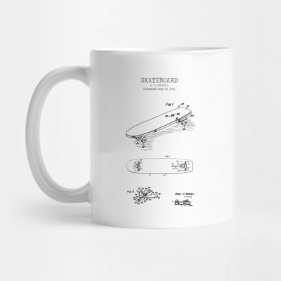 Skateboard Patent Mug Official Skateboard Merch