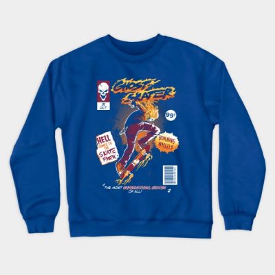 Ghost Skater Crewneck Sweatshirt Official Skateboard Merch