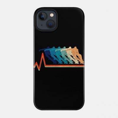 Vintage Skater Doing Tricks In A Heartbeat Phone Case Official Skateboard Merch