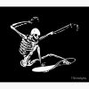 Skateboarding Skeleton Tapestry Official Skateboard Merch