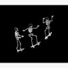 Funny Skeleton Skateboard Tapestry Official Skateboard Merch