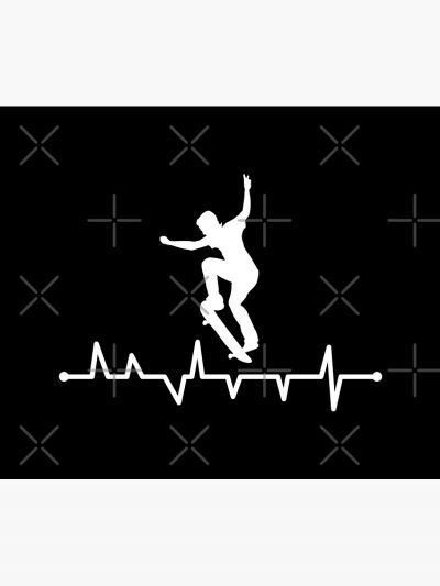 Skateboard Heartbeat Tapestry Official Skateboard Merch