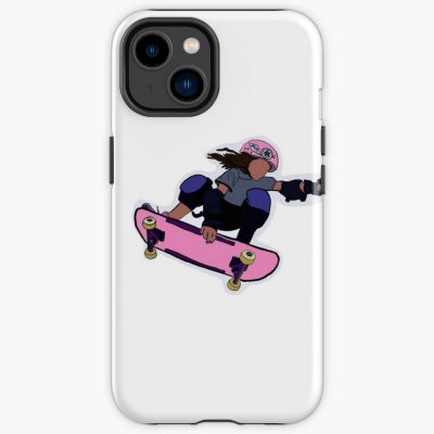 Brunette Skater Girl Iphone Case Official Skateboard Merch