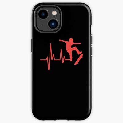 Skater Skateboard Heartbeat Iphone Case Official Skateboard Merch