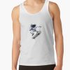 Crazy Astronaut Riding A Skateboard Tank Top Official Skateboard Merch