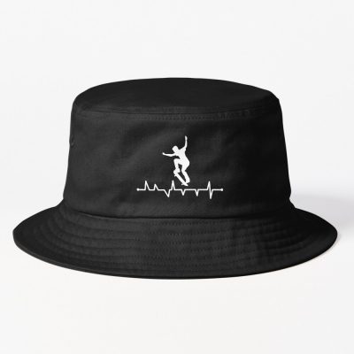 Skateboard Heartbeat Bucket Hat Official Skateboard Merch