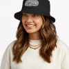 Monochrome Skateboard Elegance Bucket Hat Official Skateboard Merch