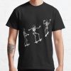 Funny Skeleton Skateboard T-Shirt Official Skateboard Merch