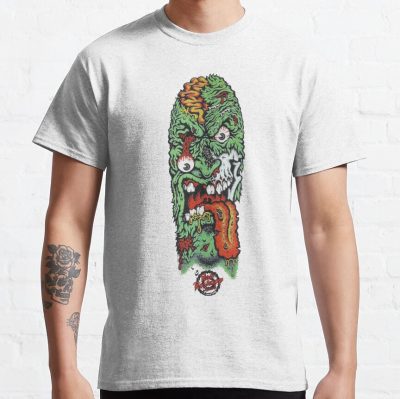 Rob Roskopp Face, Retro Skateboard T Shirt Design. T-Shirt Official Skateboard Merch