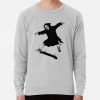 ssrcolightweight sweatshirtmensheather greyfrontsquare productx1000 bgf8f8f8 2 - Skateboard Gifts Store