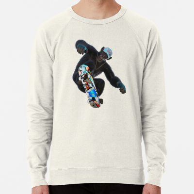 Monkey Skateboarder Sweatshirt Official Skateboard Merch