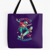 Addicted To Skateboarding Tote Bag Official Skateboard Merch