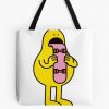 Character With A Skateboard Language Tote Bag Official Skateboard Merch