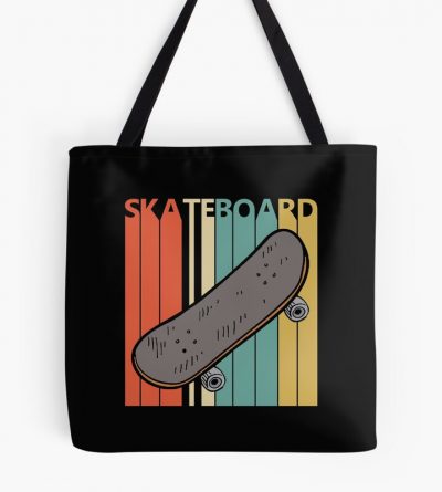 Vintage Skateboard Gift Tote Bag Official Skateboard Merch