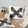 Skateboard X Throw Pillow Official Skateboard Merch