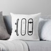 Aesthetic Skateboard Illustration | Skater Gift Idea Throw Pillow Official Skateboard Merch