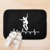 Skateboard Heartbeat Bath Mat Official Skateboard Merch