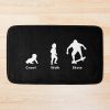 Crawl Walk Skate, Skateboard, Extreme Sport Bath Mat Official Skateboard Merch