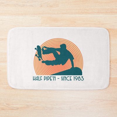 Half Pipe'N - Since 1983 Bath Mat Official Skateboard Merch