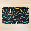 Minimalist Skateboard Culture Seamless Artwork 01 : Minyu Bath Mat Official Skateboard Merch