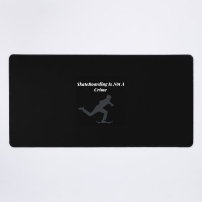 Skateboarding Is Not A Crime! Mouse Pad Official Skateboard Merch