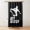 Boy Skater Shower Curtain Official Skateboard Merch