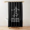 Skateboarding Shiny Bum Dude White Shower Curtain Official Skateboard Merch